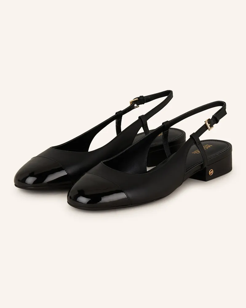 Michael Kors Slingballerinas PERLA Schwarz