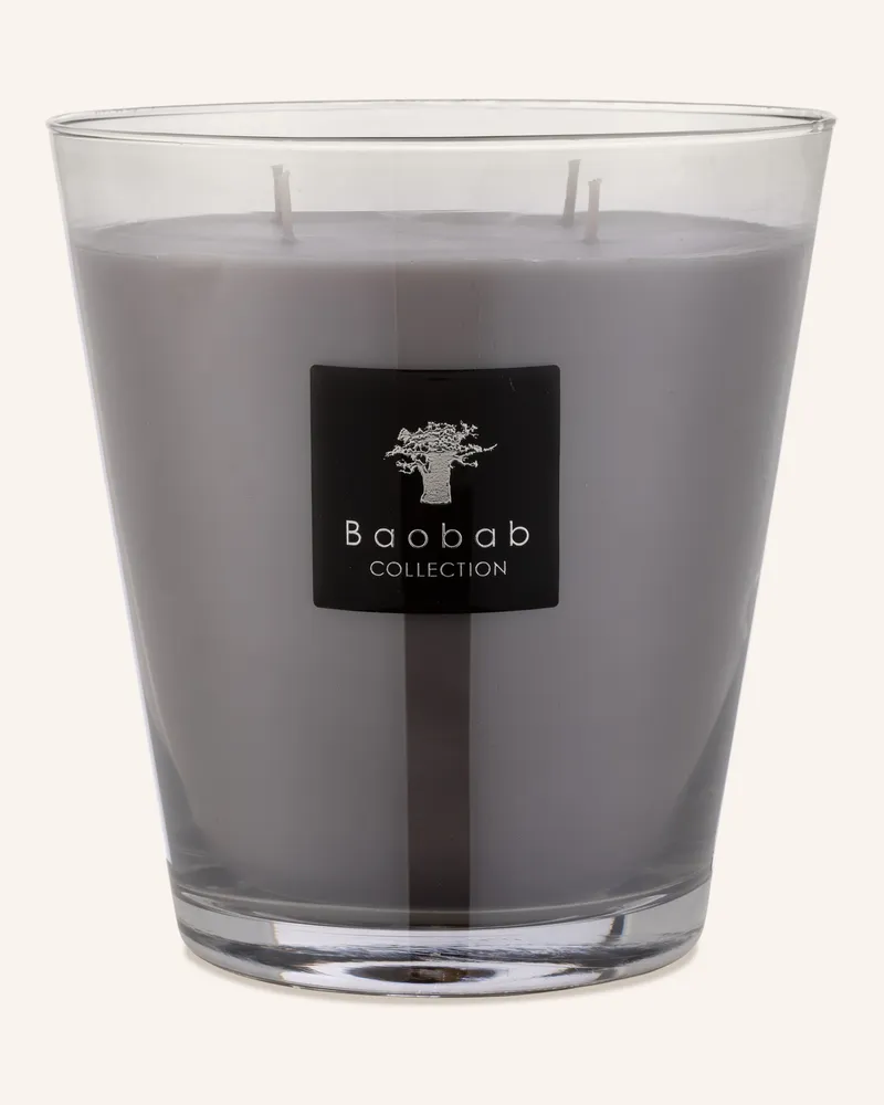 Baobab Collection Duftkerze WHITE RHINO Grau