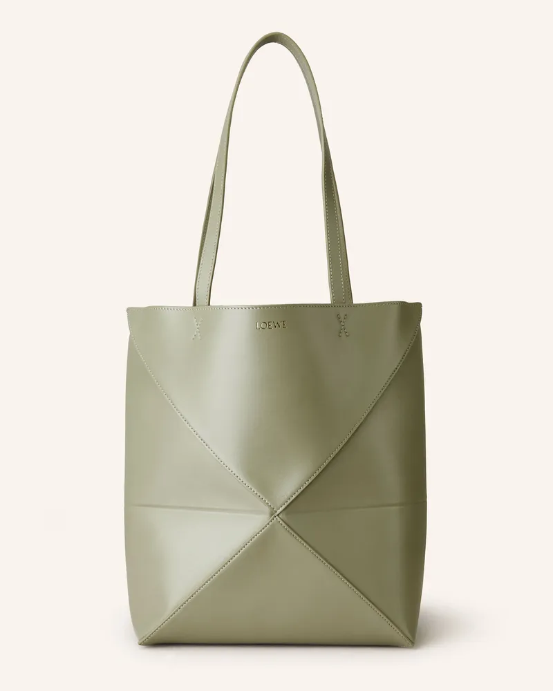 Loewe Shopper PUZZLE FOLD Grün