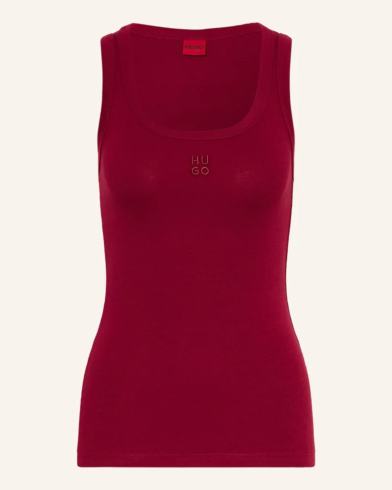 HUGO BOSS Top Datamia rot Dunkelrot