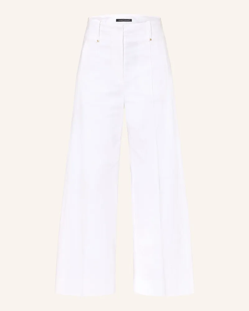 Luisa Cerano Marlenehose Weiss