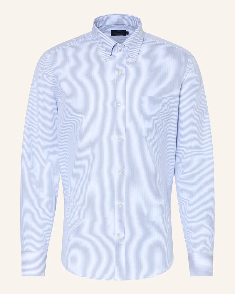 Paul & Shark Hemd Soffio Regular Fit blau Weiss