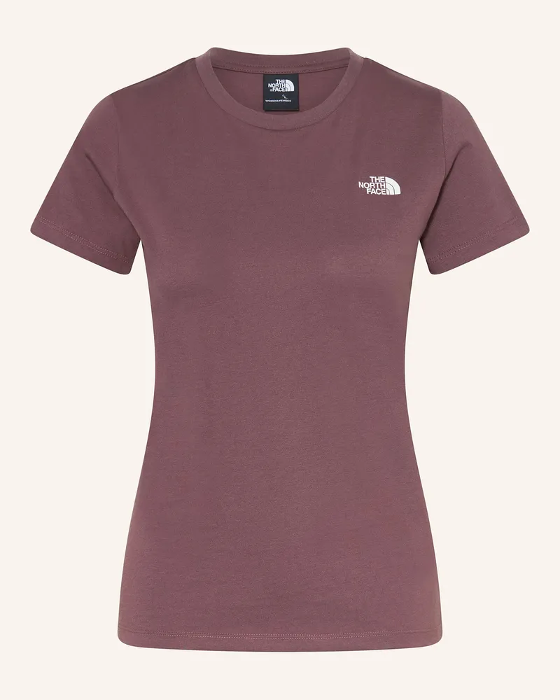 The North Face T-Shirt SIMPLE DOME Braun