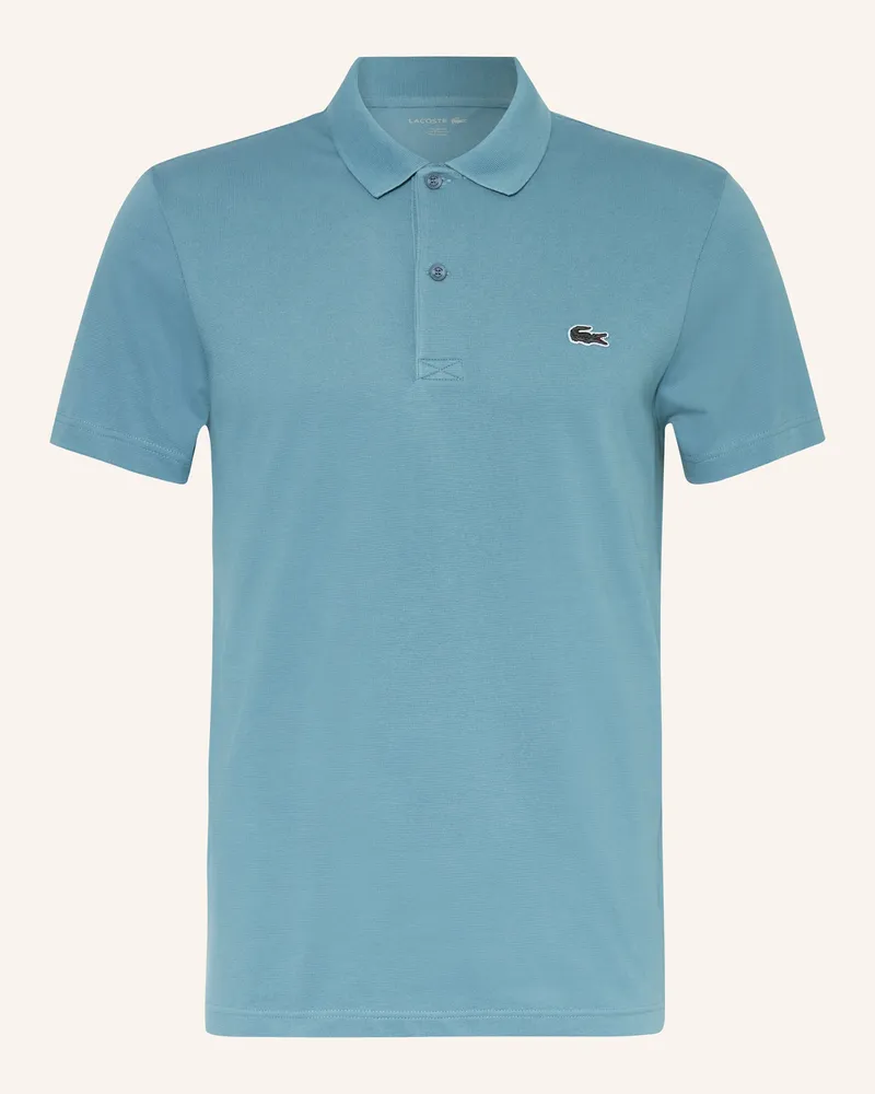 Lacoste Strick-Poloshirt Regular Fit Blau