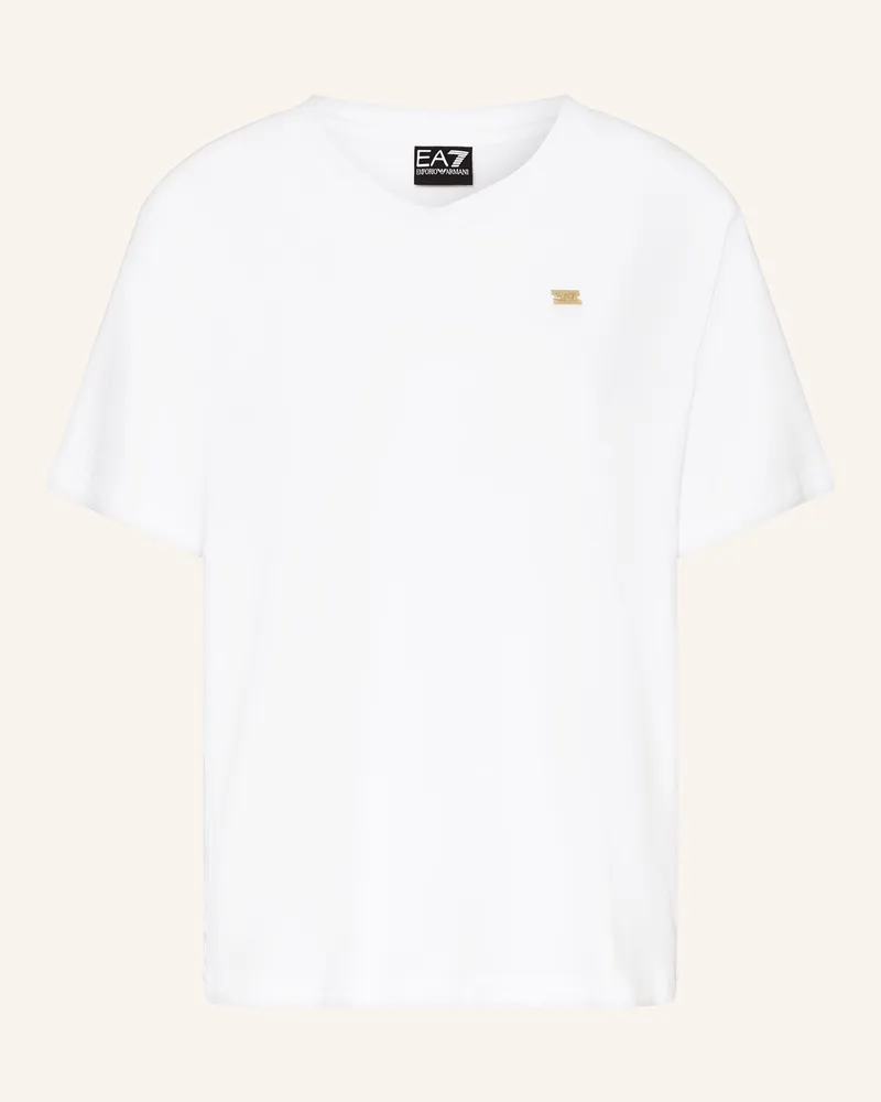 EA7 T-Shirt Train Core weiss Weiss