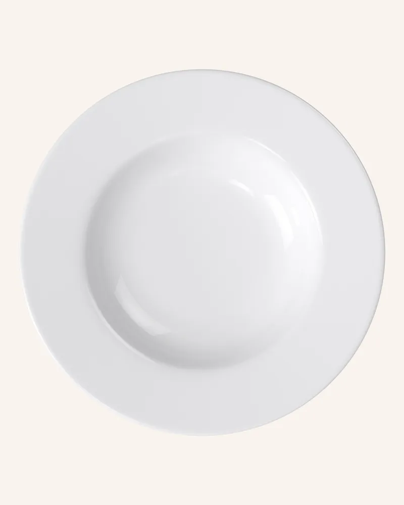 Villeroy & Boch Suppenteller Royal weiss Weiss