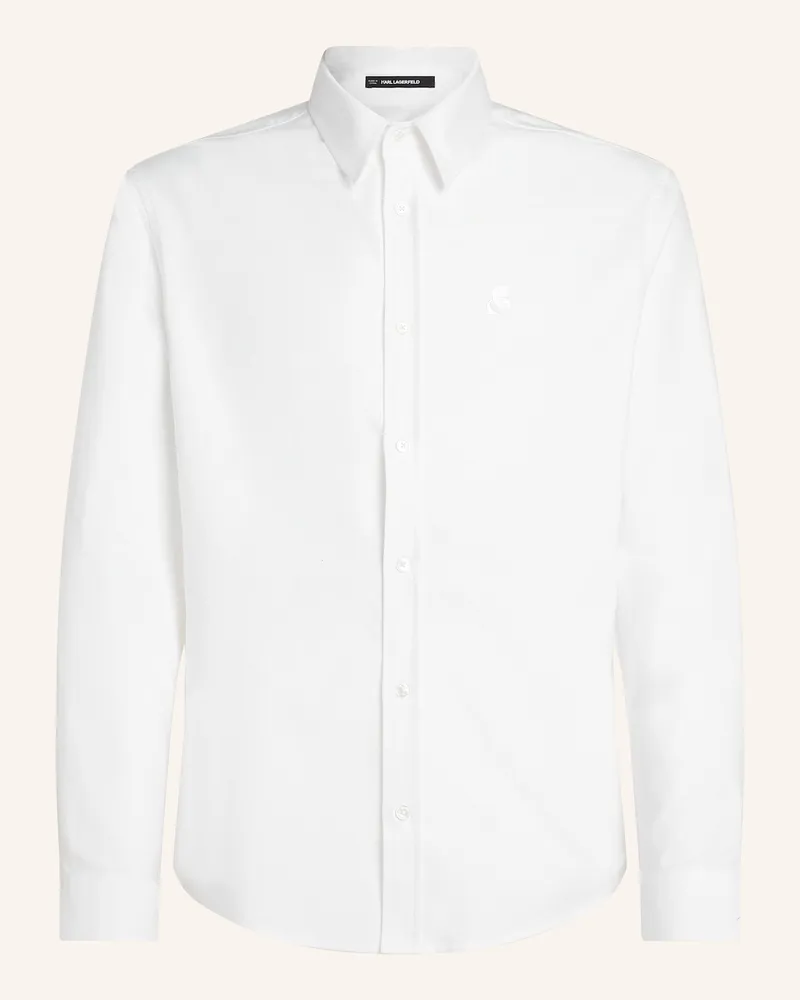 Karl Lagerfeld Hemd weiss Weiss