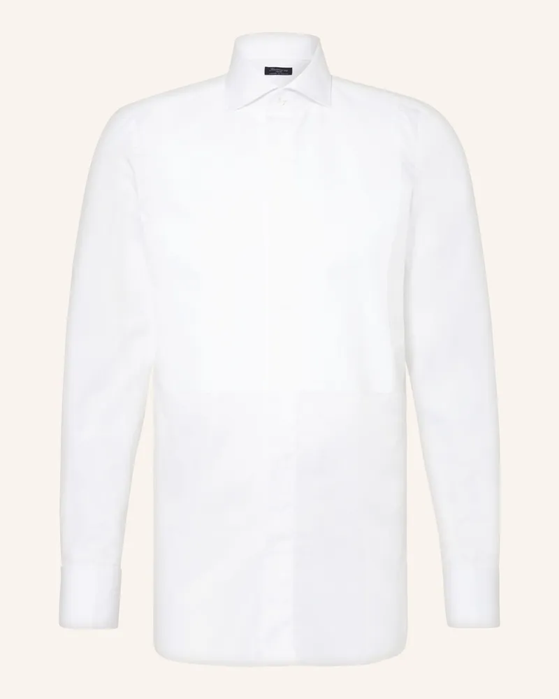 Finamore 1925 Smoking-Hemd EDUARDO Regular Fit Weiss