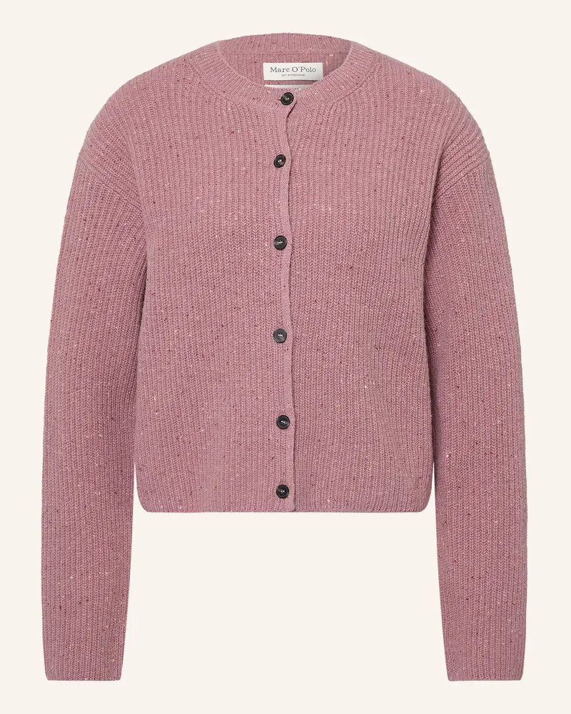 Marc O'Polo Strickjacke lila Altrosa