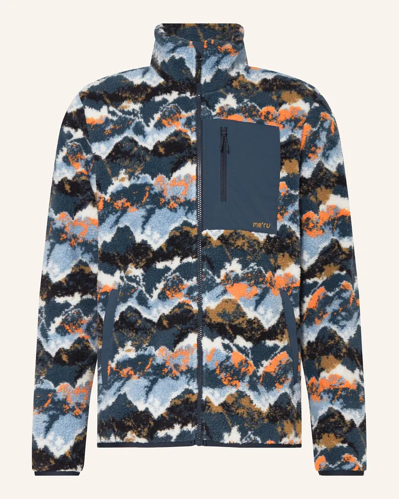 me°ru' Fleecejacke RENNES Schwarz