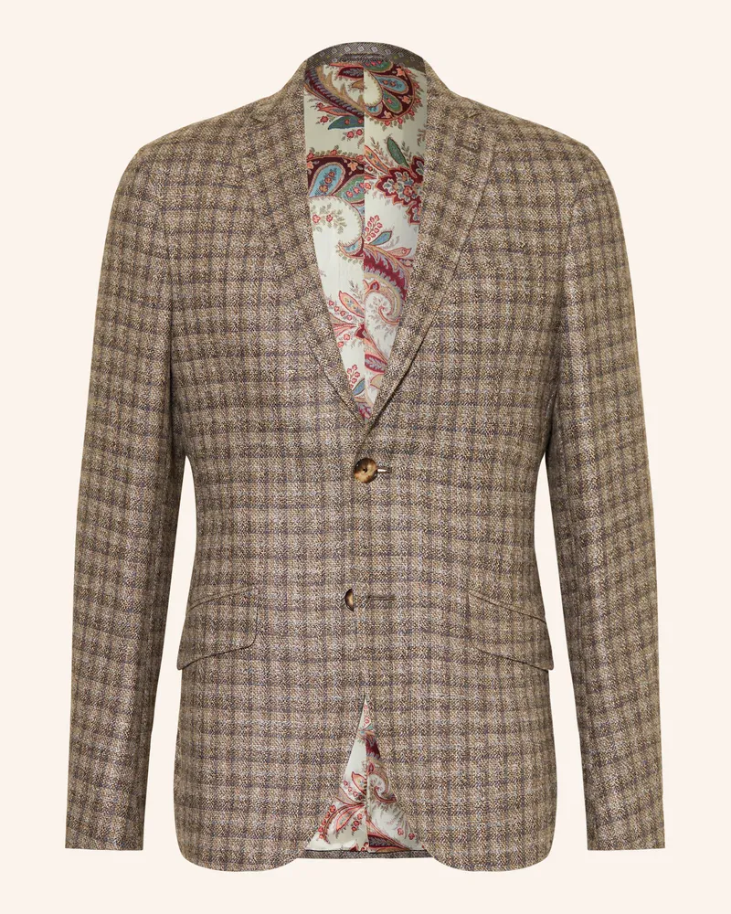 Etro Sakko Extra Slim Fit Braun