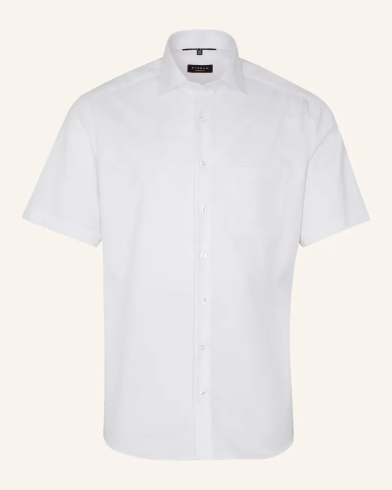 Eterna Kurzarm-Hemd MODERN FIT Weiss
