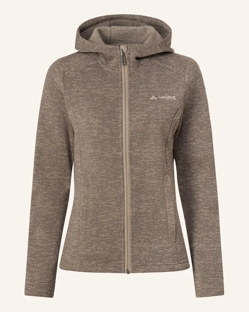 Vaude Fleecejacke W Tikoma Hoody Jacket Ii beige Beige