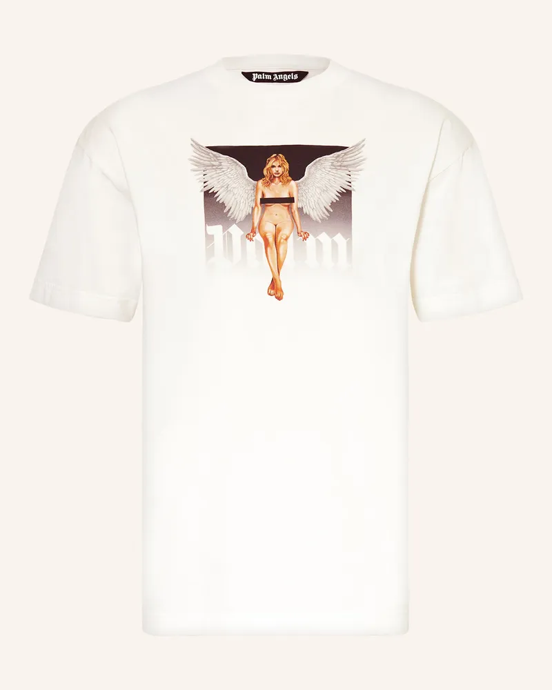 Palm Angels T-Shirt CRYSTAL Weiss