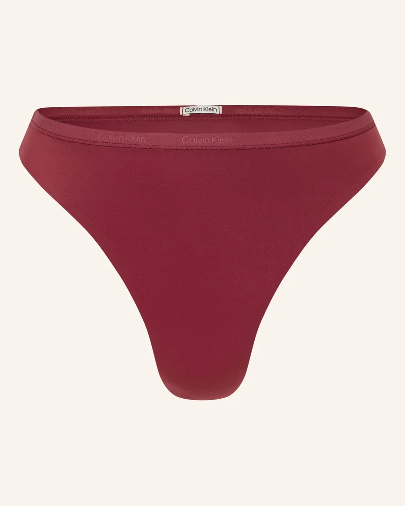 Calvin Klein String Perfectly Fit rot Dunkelrot