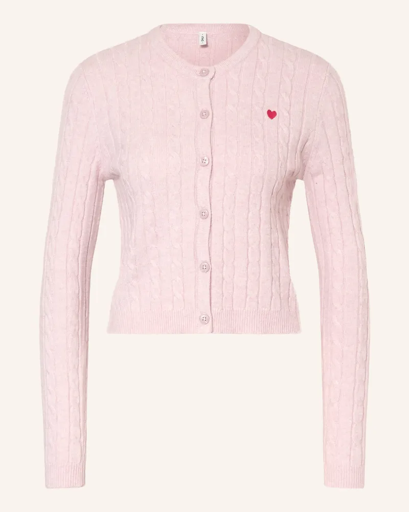 only Strickjacke Rosé