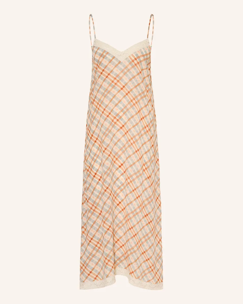 Eres Negligé Tartan Aus Seide beige Beige