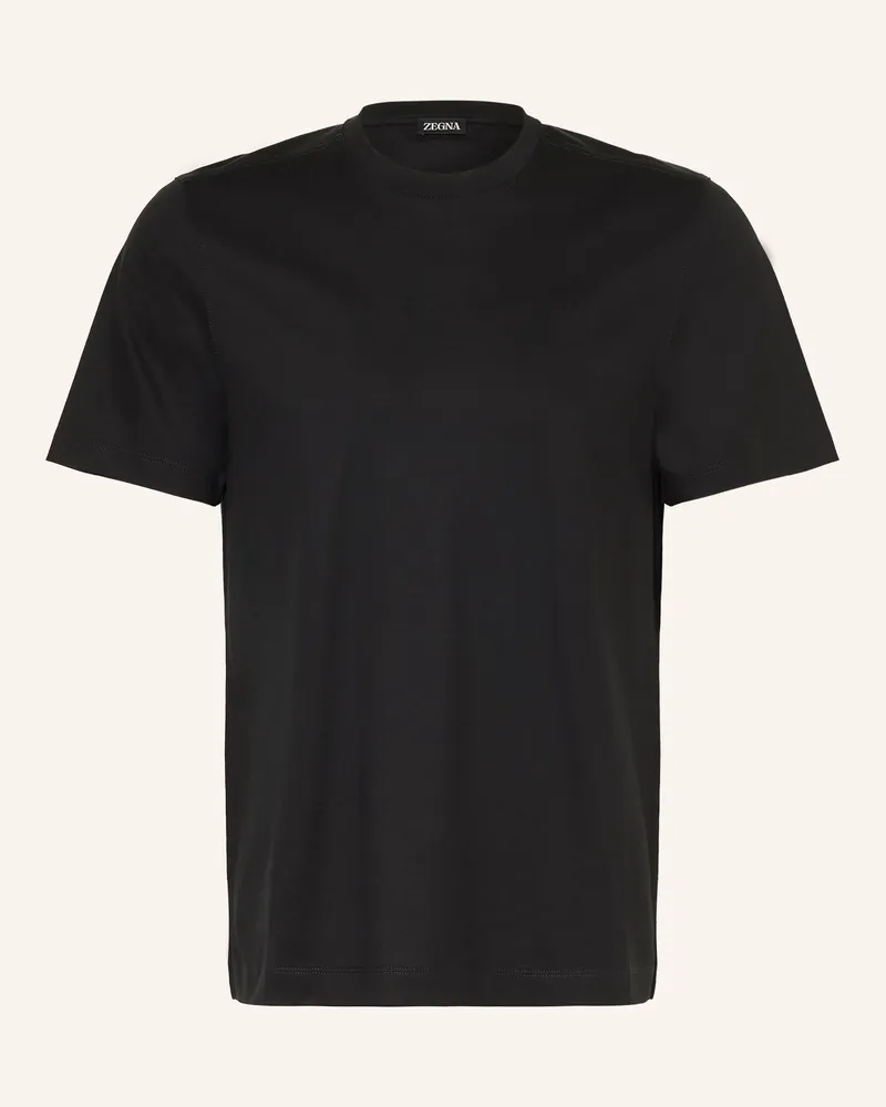 Ermenegildo Zegna T-Shirt schwarz Schwarz