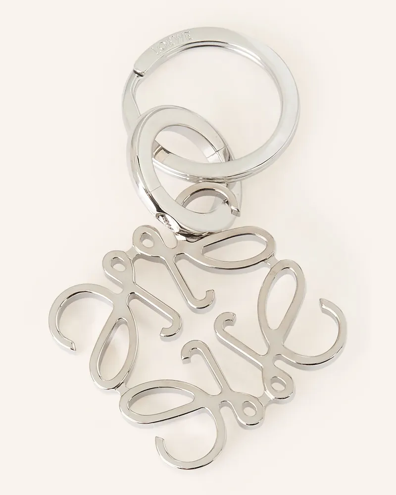 Loewe Schlüsselanhänger Anagram silber Silber