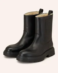 Ferragamo Plateau-Boots - SCHWARZ Schwarz