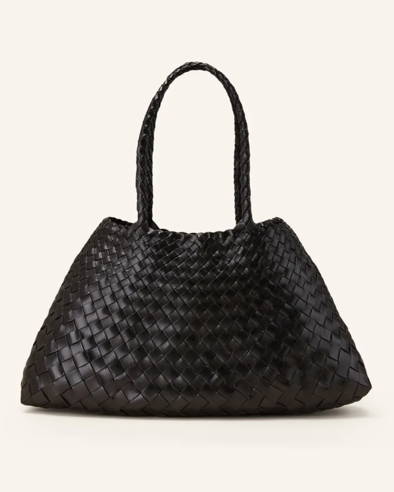 Dragon Diffusion Shopper Santa Croce Big schwarz Schwarz