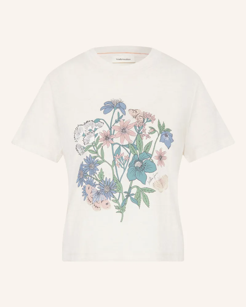 Icebreaker Funktionsshirt 150 Tech Lite Aus Merinowolle weiss Ecru