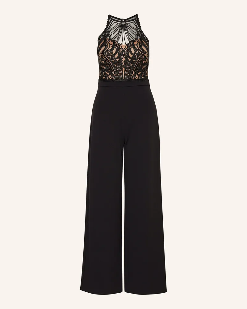 Lipsy  Jumpsuit Mit Spitze schwarz Schwarz