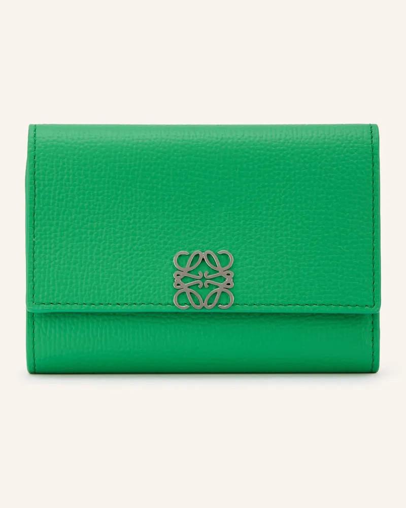 Loewe Geldbörse Anagram Small gruen Grün