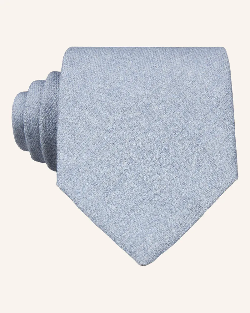 Profuomo Krawatte blau Blaugrau