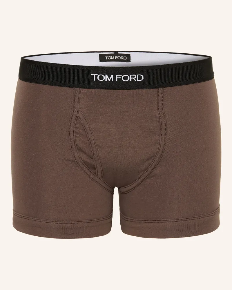 Tom Ford Boxershorts braun Braun