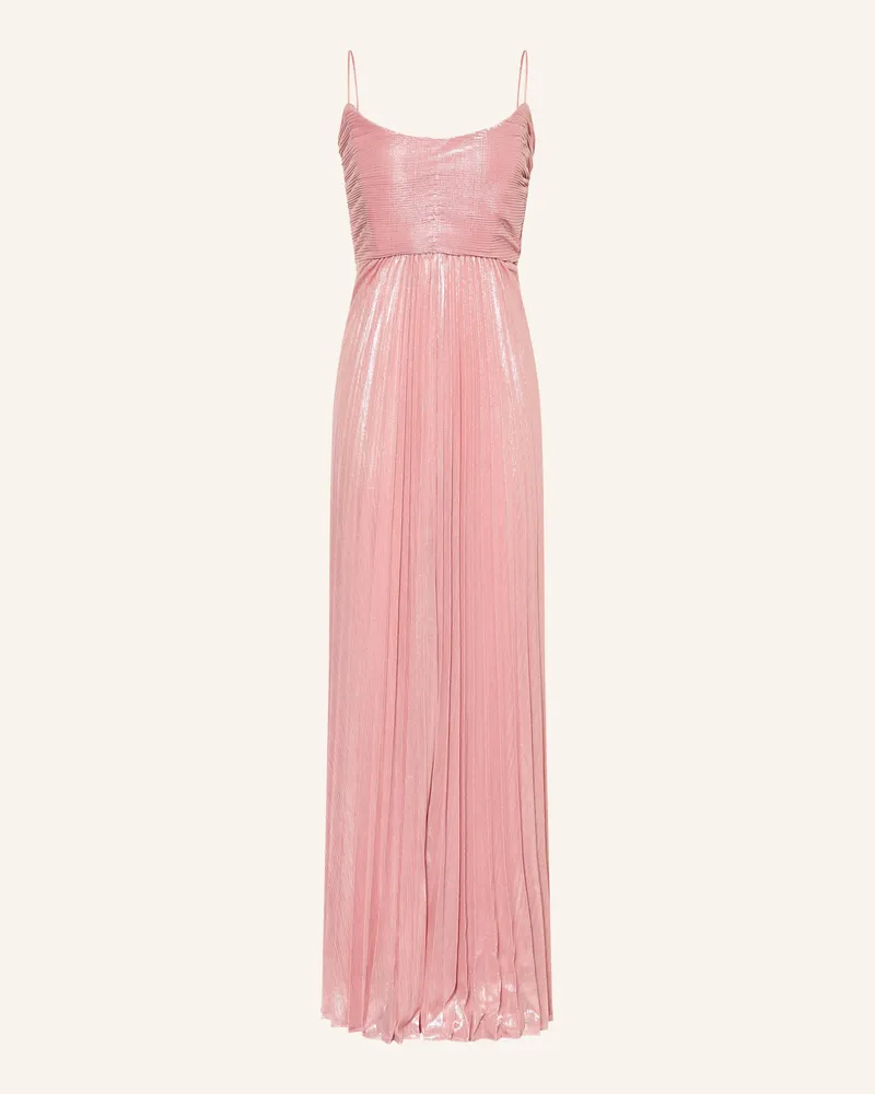 Retrofête Abendkleid Rhosyn Mit Plissees rosa Rosa