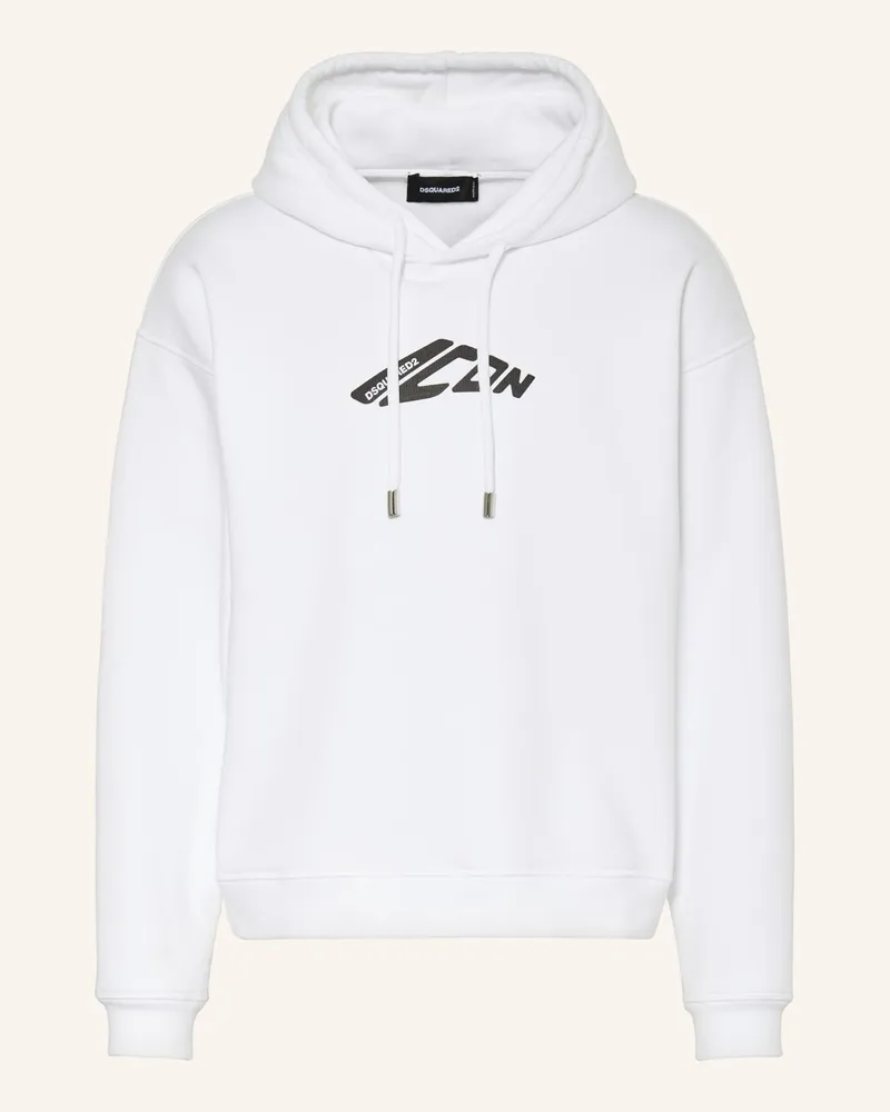 Dsquared2 Hoodie ICON Weiss