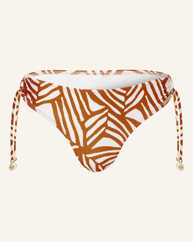 watercult Basic-Bikini-Hose ORGANIC MODERNS Dunkelorange