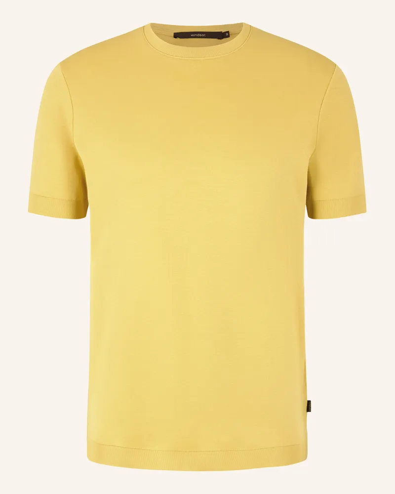 windsor. Strickshirt Floro gelb Gelb