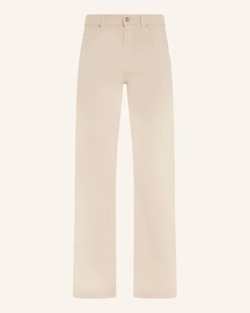 7 for all mankind Pants TESS Straight Fit Beige