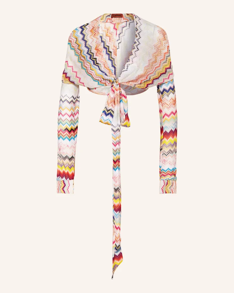Missoni Stricktop beige Weiss