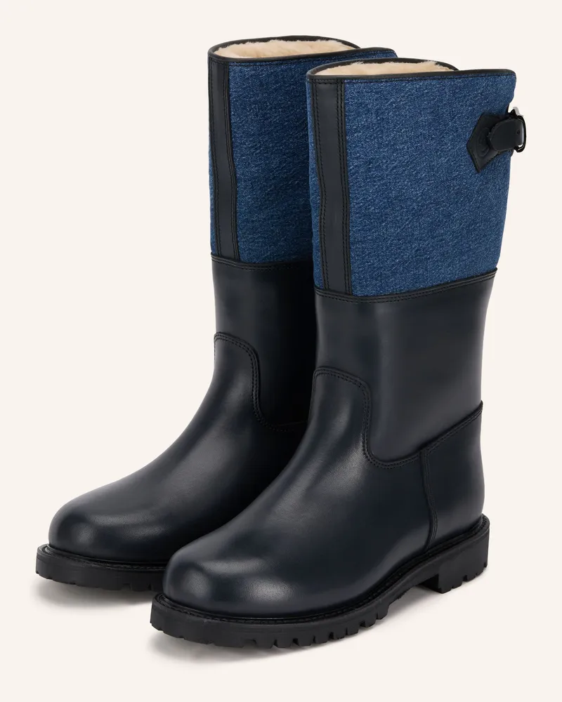 Ludwig Reiter Stiefel Maronibrater blau Schwarz