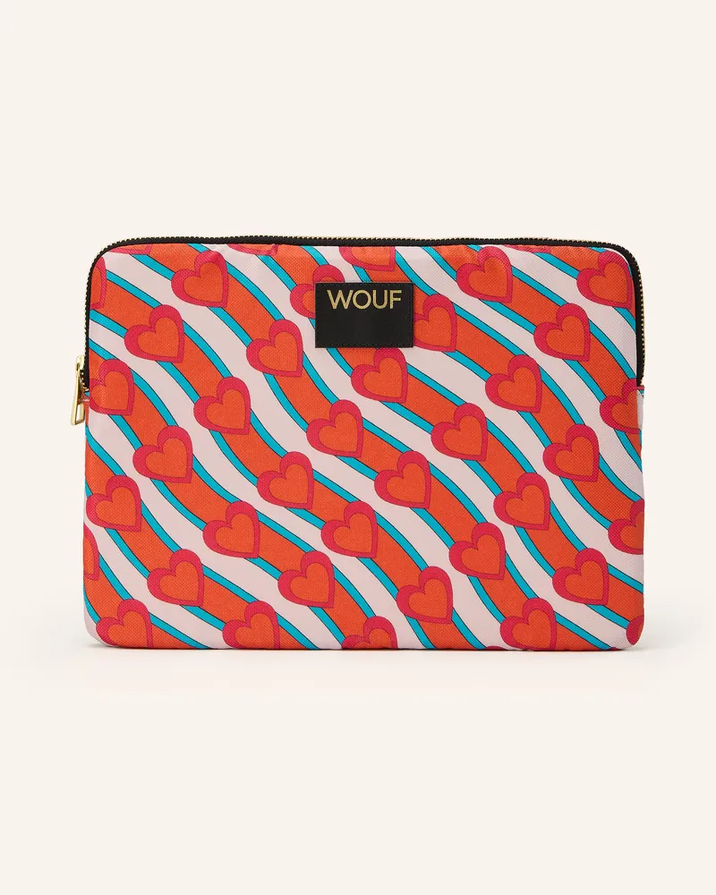 WOUF Laptop-Hülle CUTE Hellrot