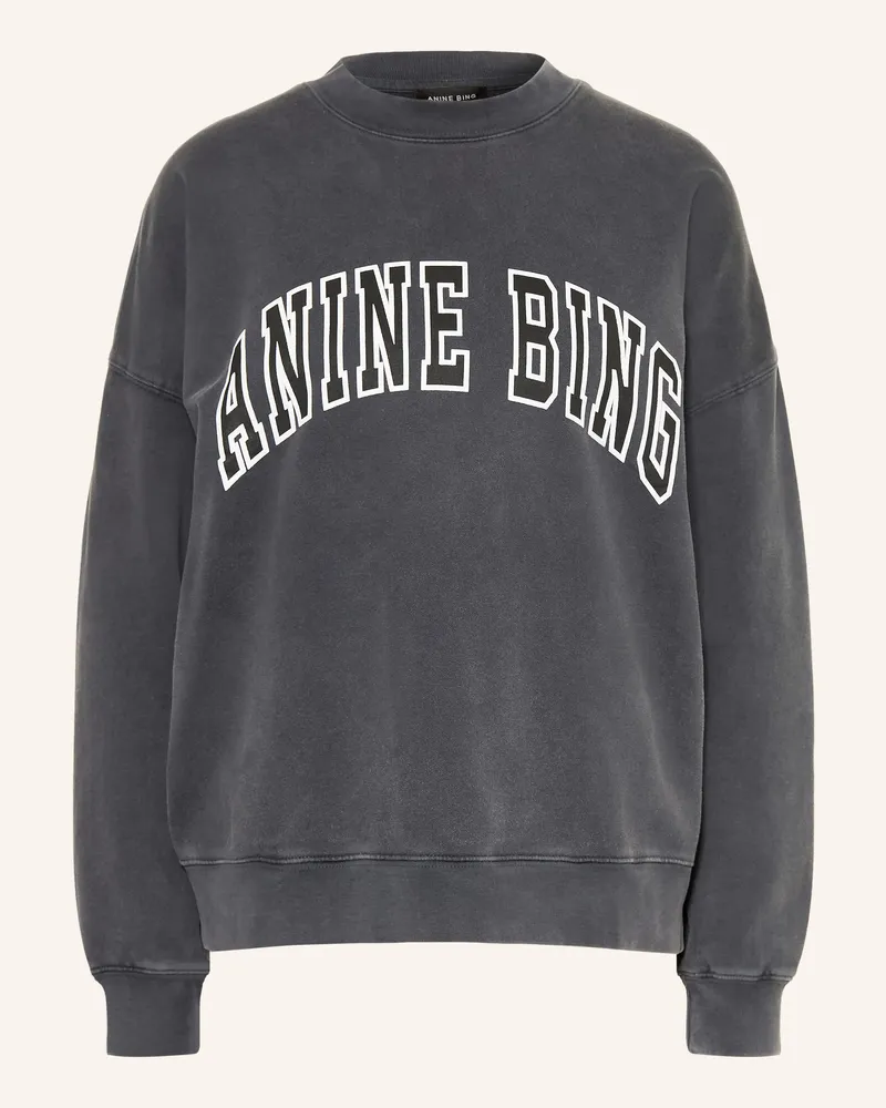 Anine Bing Sweatshirt MILES Dunkelgrau