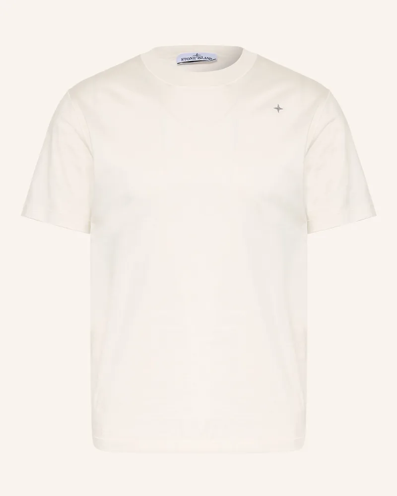 Stone Island T-Shirt Stellina weiss Ecru