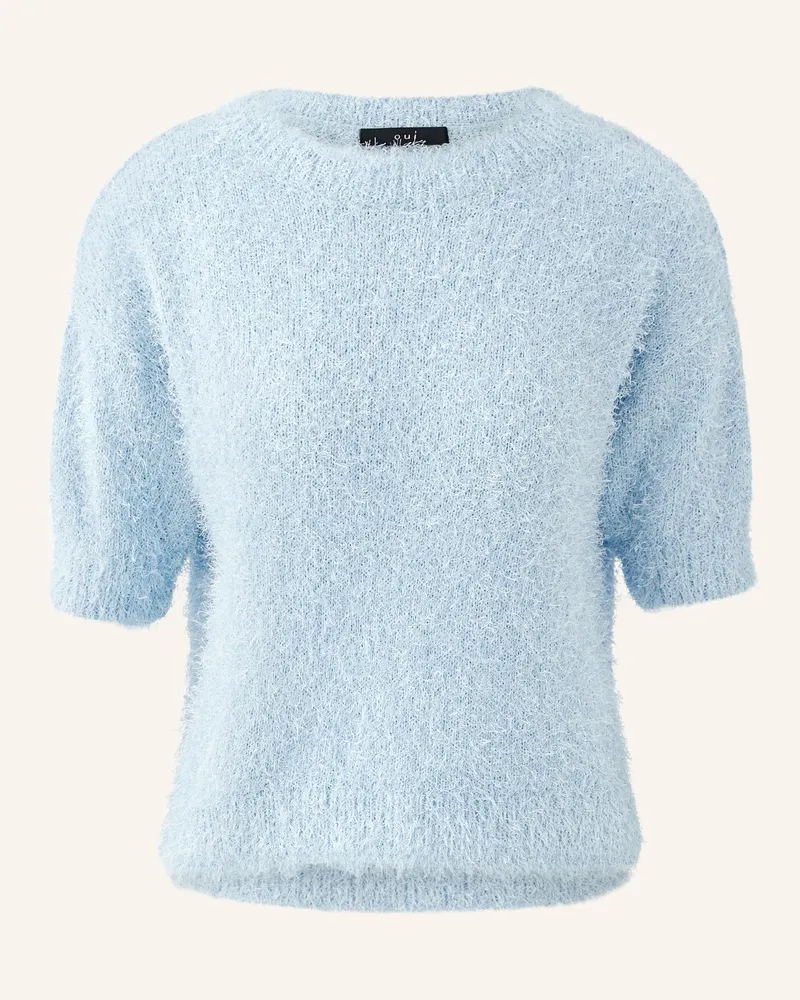 Oui  Strickshirt blau Hellblau