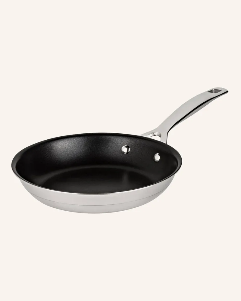 Le Creuset Pfanne 3-ply PLUS Silber