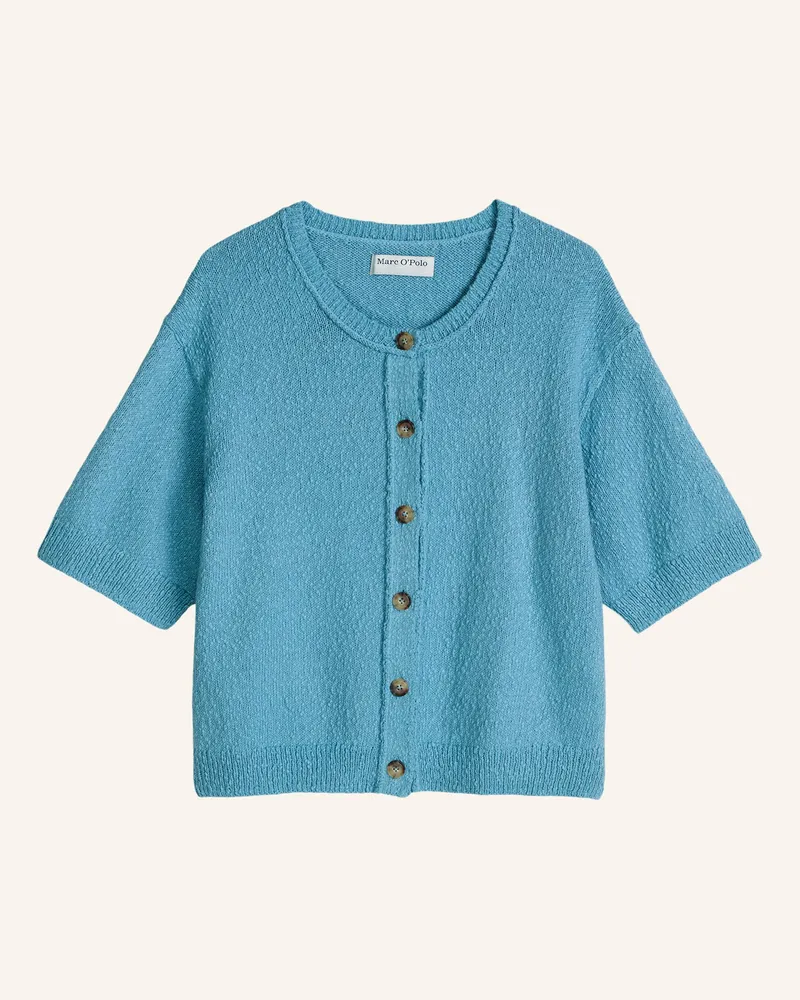 Marc O'Polo Strickjacke blau Hellblau