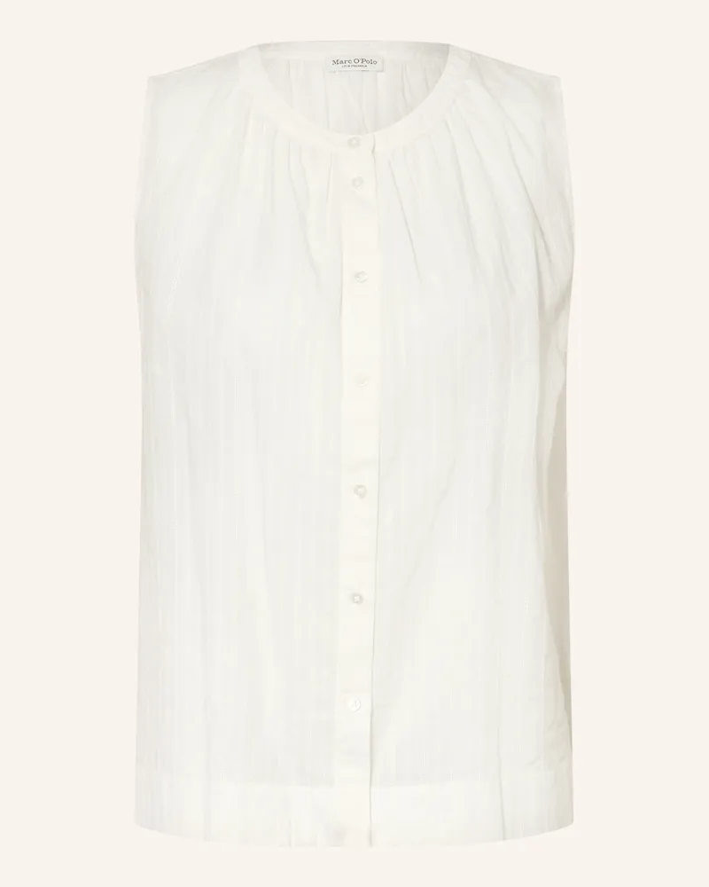 Marc O'Polo Blusentop weiss Weiss