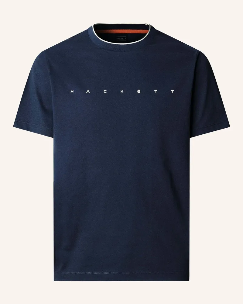 Hackett T-Shirt Hs Essential Tee blau Dunkelblau