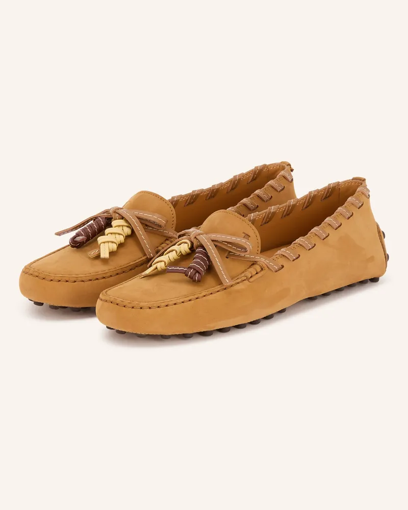 TOD'S Mokassins braun Cognac