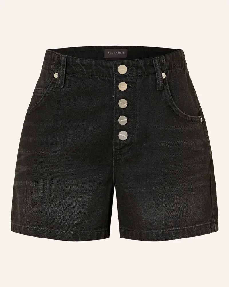 AllSaints Jeansshorts Tay schwarz 5