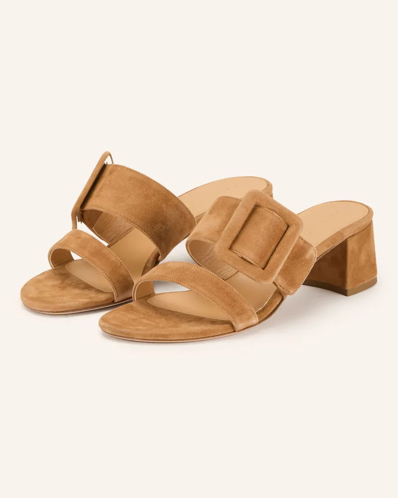 Unützer Mules Cognac