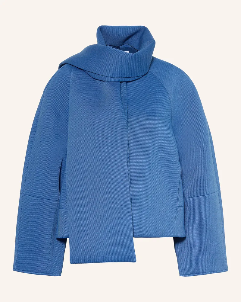 Rich&Royal Jacke Mit Abnehmbarem Schal blau Blau