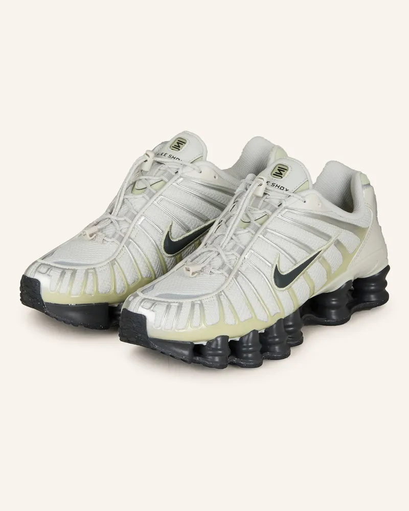 Nike Sneaker Shox Tl weiss Creme